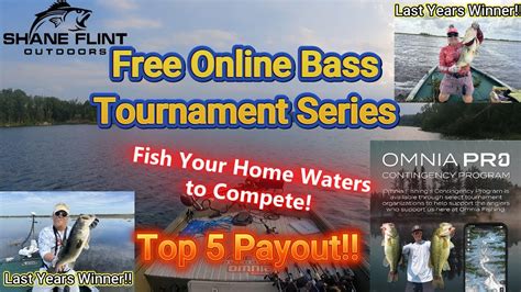 online bass tournament fishing.